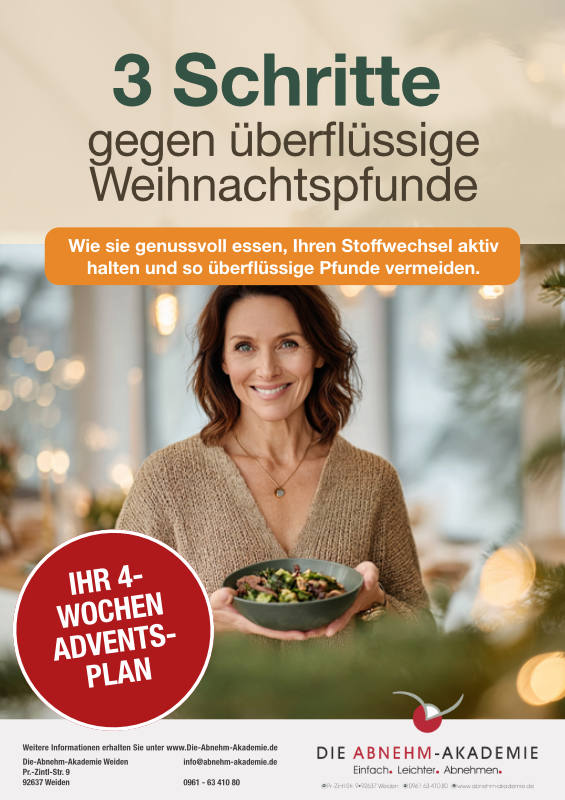 3 Schritte gegen ueberfluessige Weihnachtspfunde