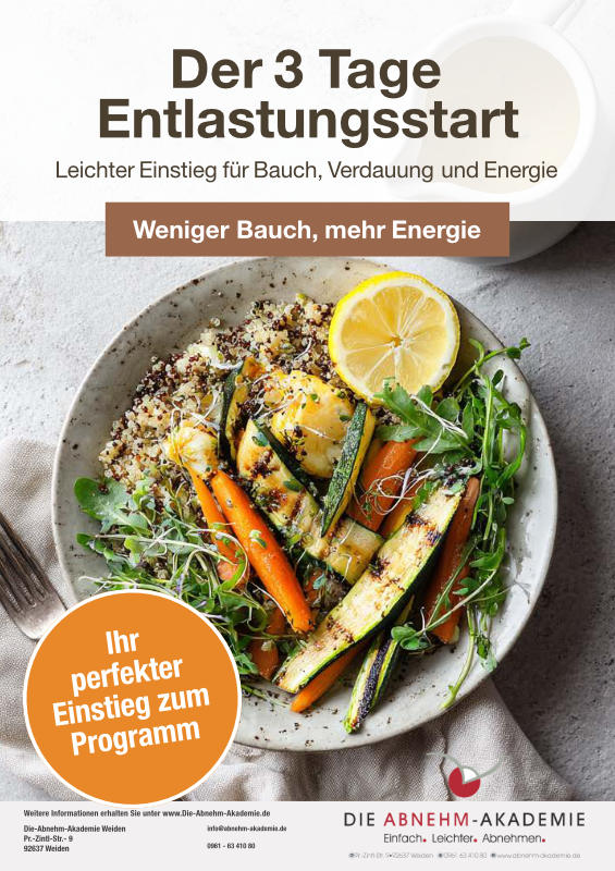 Weniger Bauch Mehr Energie Ihr 3-Tage-Entlastungsstart